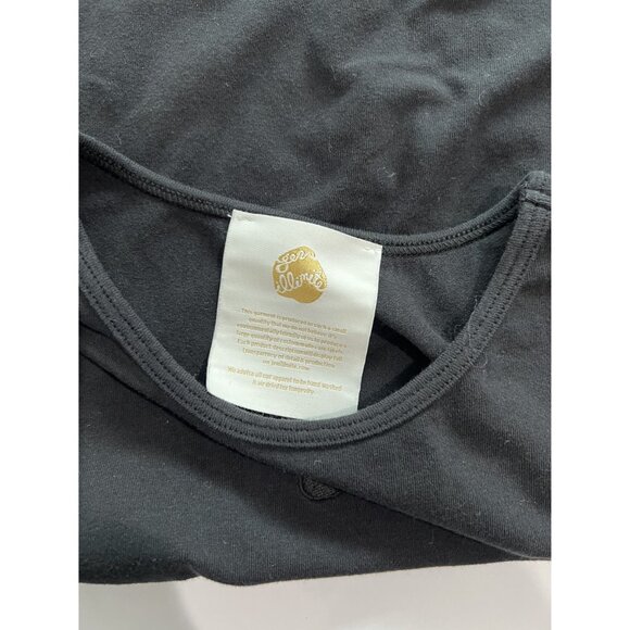 Jeu Illimite Avant Garde Cutout Top in Black - Picture 4 of 6